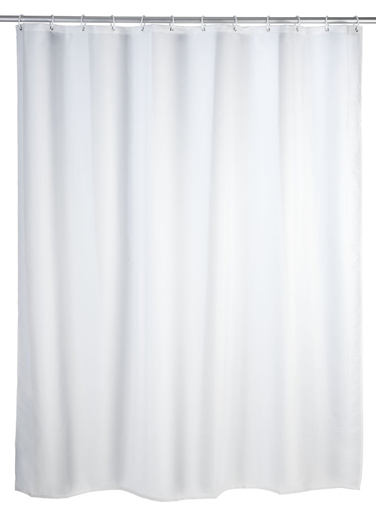 Zasłona prysznicowa WENKO, biała, 180x200 cm