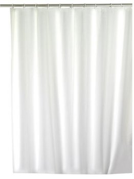 Zasłona prysznicowa WENKO biała, 180x200 cm - WENKO