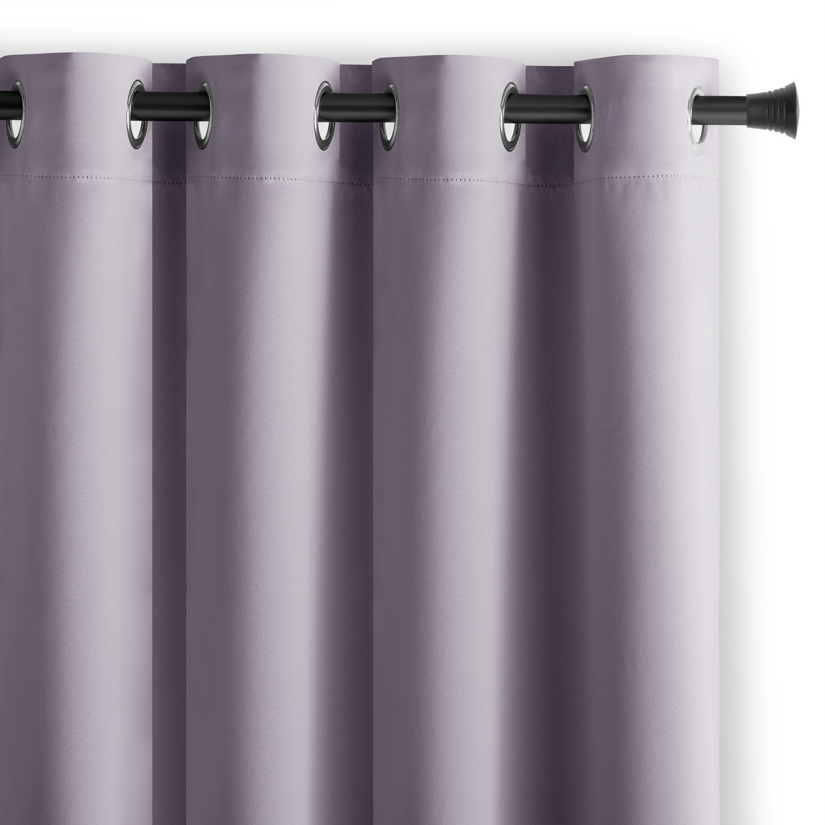 Zasłona Restilo EYELETS, różowa, 140x175 cm