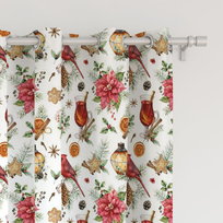 Zasłona WINTER wzór BN41 | świąteczne zapachy 150 x 260 cm tkanina standard