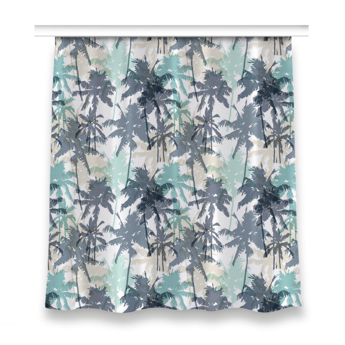 Zasłona z grafiką kolory wzór 150x160 Obraz plamy, Fabricsy