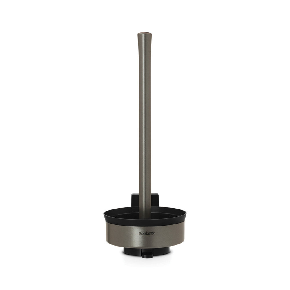 Zasobnik papieru toaletowego z mocowaniem do ściany BRABANTIA Profile, szary