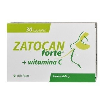 Zdjęcia - Witaminy i składniki mineralne Forte Zatocan  + Witamina C Suplement diety, 30kap 