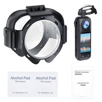 Zatrzaskowa Osłona Ochronna Obiektywu ze Szkła Optycznego do Kamery Insta360 X5