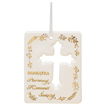Zawieszka Ceramiczna, Komunia, Biały - Empik