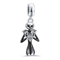 Zawieszka Charms SREBRO 925 Koralik do PANDORA Galowy Strach Halloween