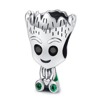 Zawieszka Charms SREBRO 925 Koralik Groot Marvel