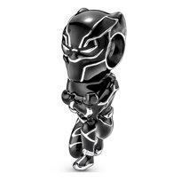 Zawieszka Charms SREBRO 925 Koralik Marvel Czarna Pantera Black Panther Avengers