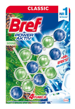 Zawieszka do muszli wc BREF Power Aktiv Pine Freshness, 3x50 g - Bref