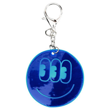 Zawieszka Odblask, Square It!, Niebieski - Empik