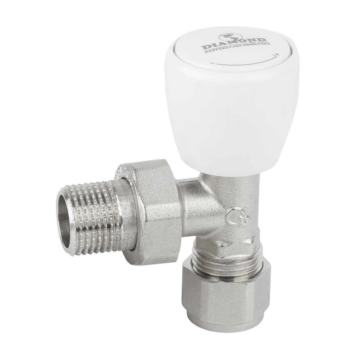 ZAWÓR GRZEJNIKOWY ZASILAJĄCY PN-M-75002-DN 15 PEX 1/2x16 KĄTOWY ...