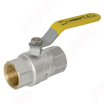 Zawór kulowy gazowy 2" GW-GW typ G61 - Ferro