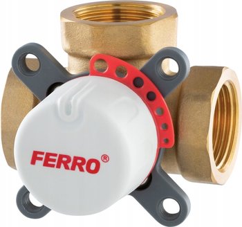Zawór mieszający 3-drogowy 1" GW - Ferro