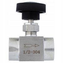 Zawór precyzyjny, zaworek iglicowy z gwintem wewnętrznym 1/2