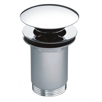 Zawór spustowy Klik-klak Design fi 66 do umywalek z przelewem, chrom Onnline - Inny producent