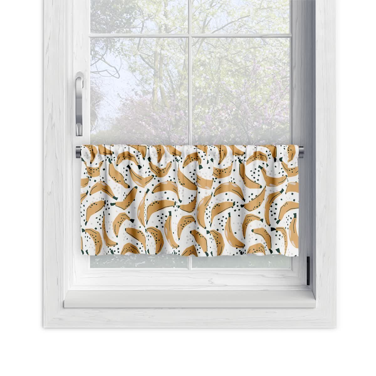 Zazdrostka SUMMER Wz r SM28 Geometryczne Banany 45 X 210 Cm Zazdrostka summer wz r sm28 geometryczne banany 45 x 210 cm