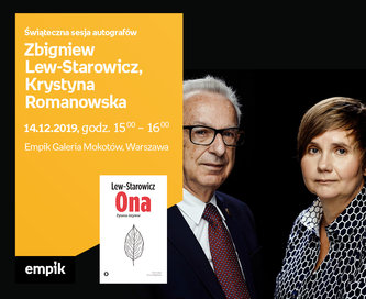 Zbigniew Lew-Starowicz, Krystyna Romanowska – świąteczna sesja autografów
