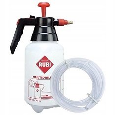 Zbiornik z wężykiem do prowadnic RUBI, 1.2 l