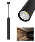 Zd74G Lampa Wisząca Typ Tuba 14 Led Czarny Mat - ECpower
