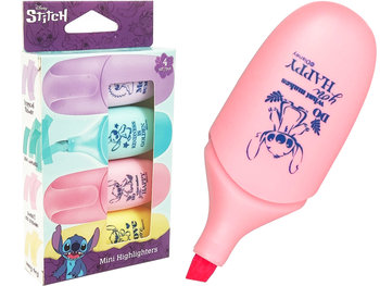 ZDisney LILO & STITCH Pastelowe MINI ZAKREŚLACZE Flamastry Mazaki 4 Kolory - Colorino