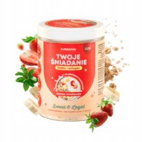 Zdrowe proteinowe Śniadanie Owsianka i Kolagen na Śniadanie SUPERSONIC