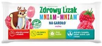 Zdrowy Lizak Mniam Mniam, na gardło, malina, 6 g