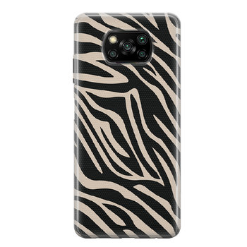 Zebra - POCO X3 PRO Etui silikonowe z nadrukiem [TIF 97A] - PieceofCase