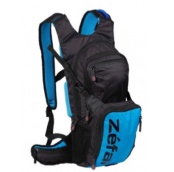 Zefal, Plecak rowerowy z bukłakiem, Z Hydro Enduro, czarno-niebieski, 420x250 mm - Zefal