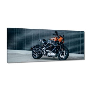 Zegar 100x40cm Harley Davidson Motocykl - ZeSmakiem