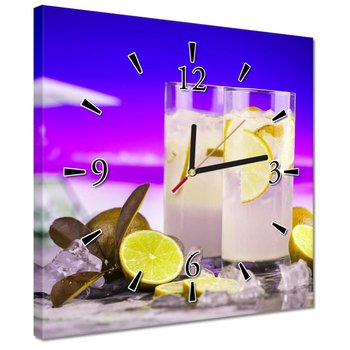 Zegar 30x30cm Drinki bezalkoholowe - ZeSmakiem