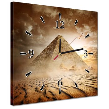 Zegar 30x30cm Egipska piramida k. Gizy - ZeSmakiem