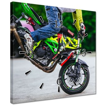 Zegar 30x30cm Motocykl Motory Dwa Koła - ZeSmakiem