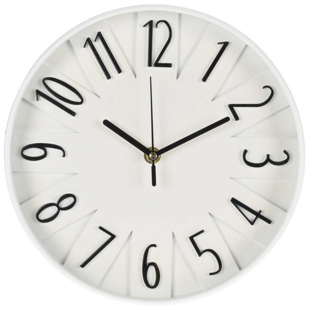 Zegar do kuchni klasyczny, niewielki, czytelna tarcza, Ø 24,8 cm - Home ...