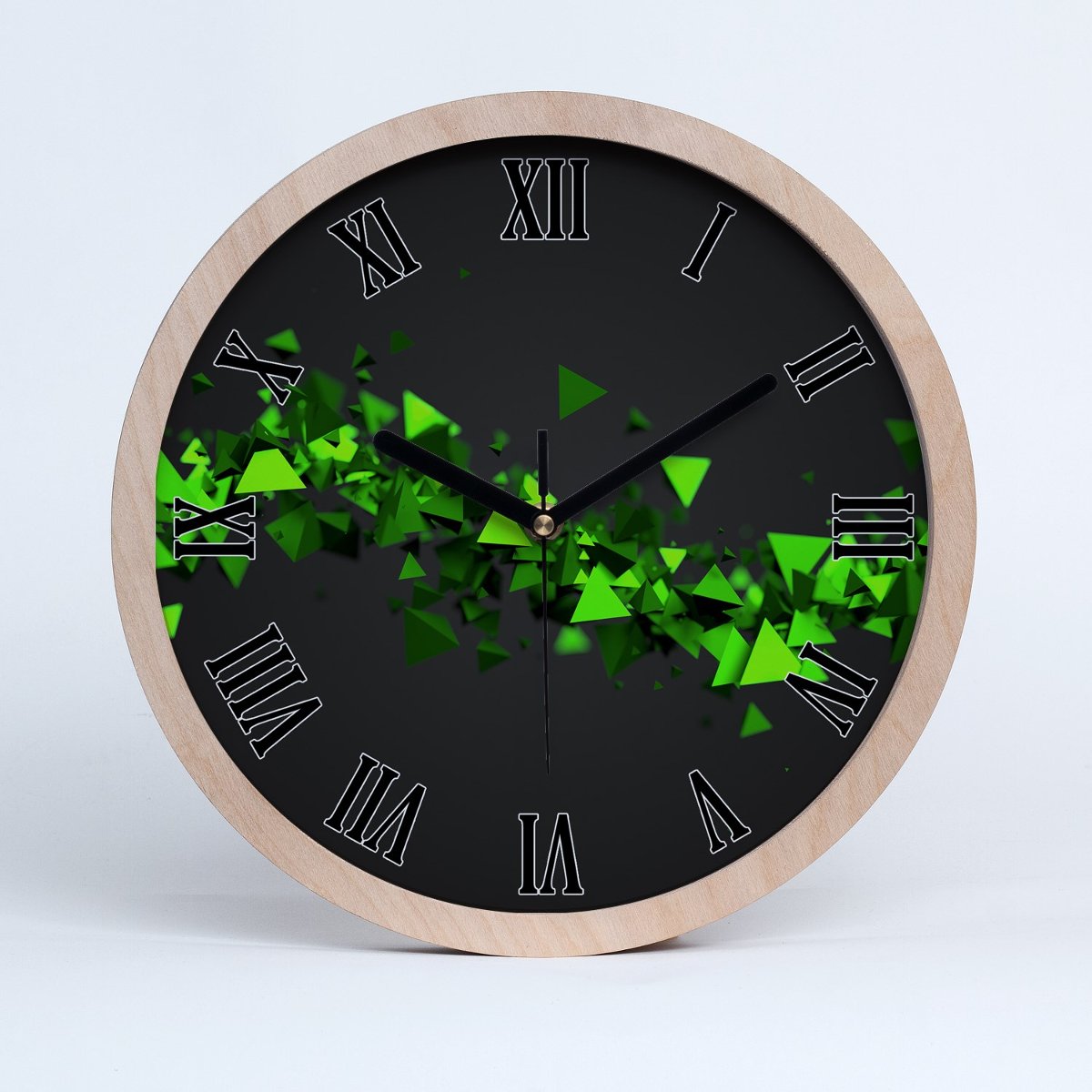 Zegar drewniany rzymski geometryczna fala fi 30, Tulup - Tulup | Sklep ...