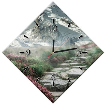 Zegar Górski widok Pejzaż Mgła, 42x42cm - ZeSmakiem