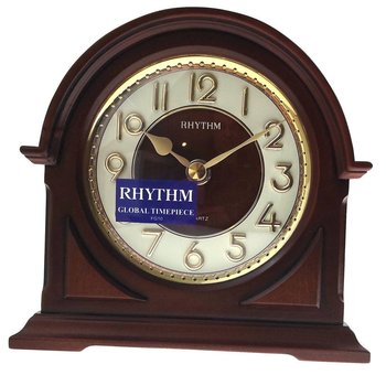 Zegar kominkowy Rhythm CRG109NR06 15 x 15 cm - RHYTHM
