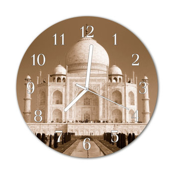 Zegar na szkle PrezentTaj Mahal Architektura - Tulup