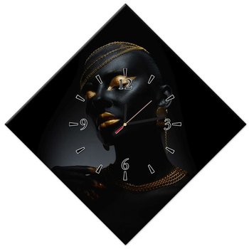 Zegar Powabna złota biżuteria, 56x56cm - ZeSmakiem