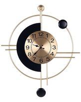 Zegar ścienny ALLOGNY 59 cm Metal Złoty Beliani