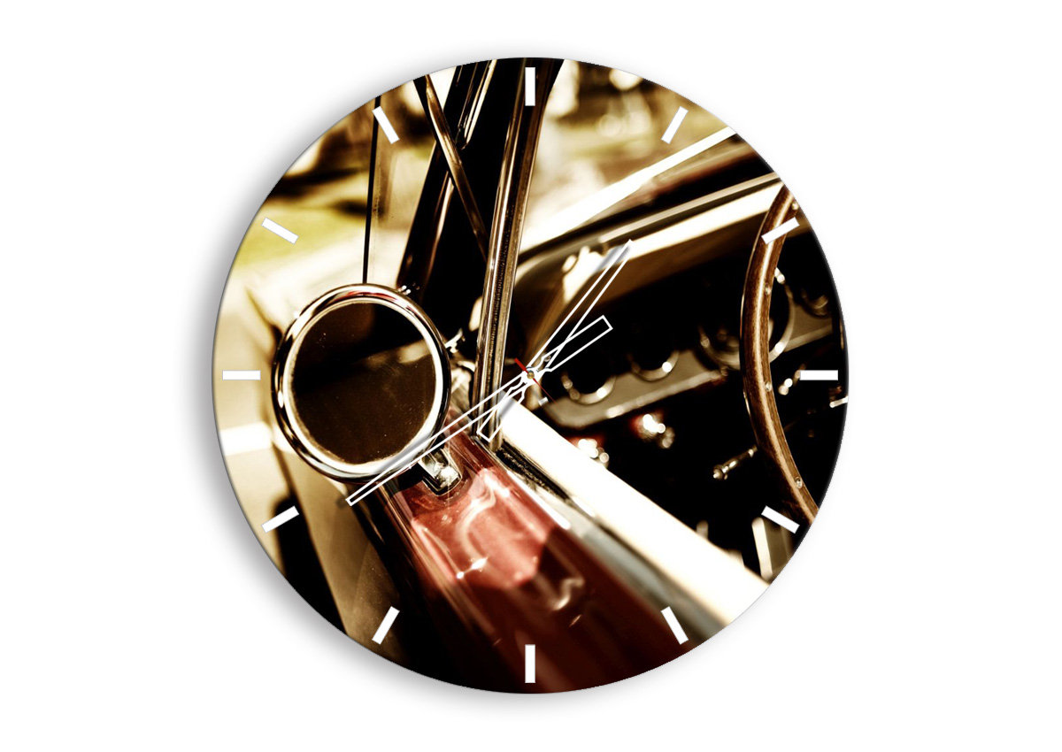Zegar ścienny ARTTOR Auto z duszą Cadillac samochód