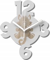 Zegar Ścienny dla Dziecka z Kotkiem Pluszak 35 cm
