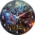 Zegar Ścienny do Pokoju League of Legends 30 cm - Plexido