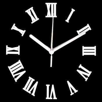 Zegar Ścienny Drewniany Kwadratowy Modny Loft Prezent 35 cm - DrewnianyDecor
