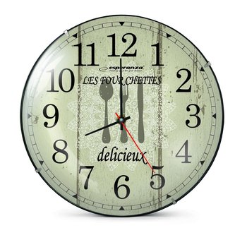 Zegar ścienny ESPERANZA Paris, zielony - Esperanza