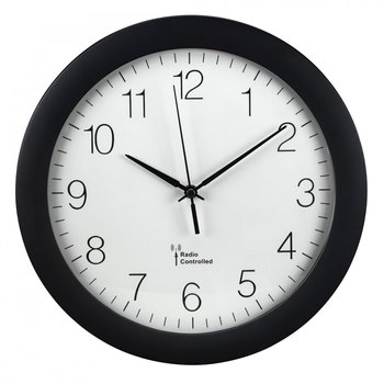 Zegar ścienny HAMA DCF PG-300, czarny, 30x5,2 cm - Hama