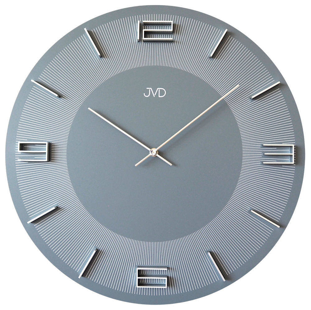 Фото - Настінний годинник JVD Zegar ścienny  HC33.1 Drewniany 50 cm 