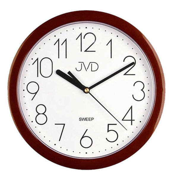 Фото - Настінний годинник JVD Zegar ścienny  HP612.16 Cichy mechanizm 
