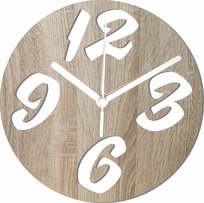 Zegar Ścienny Minimalistyczny z Dużymi cyframi 35 cm