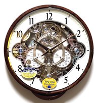 Zegar ścienny Rhythm 4MH886WU23 melodie Magic Motion RHYTHM