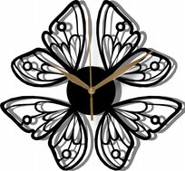 Zegar Ścienny Różne Kolory Motyl Motyle 35 cm